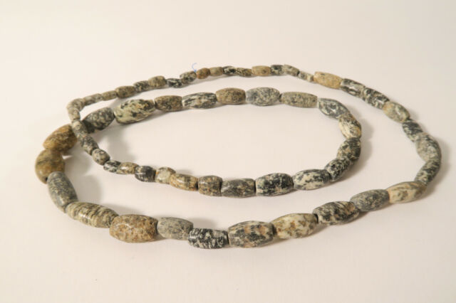 Alte kleine Steinperlen Granit Gneiss Dogon EG84 Old African Stone beads Afrozip