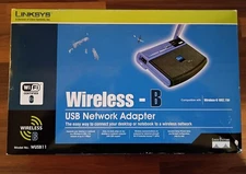 Linksys Wireless-B USB Network Adapter – WUSB11 -  2.4GHz 802.11b