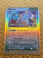 Pokemon TCG Illumise 38/100 Sandstorm Reverse Holo Card LP