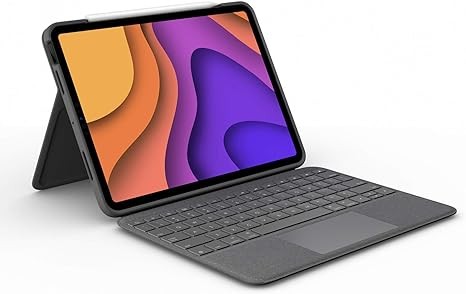Logitech Folio Touch iPad Keyboard Case Trackpad Smart 820-009576 - Graphite - Picture 1 of 4