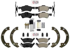 AmeriBrake Premium Metallic Disc Brake Pads Fits Chrysler Town & Country 01-07