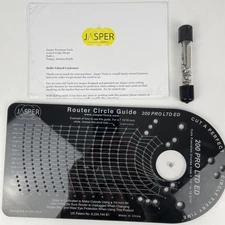 Jasper 200 PRO Circle Guide Kit Circle Cutting Jig for Router 2-1/4"- 18-3/16"