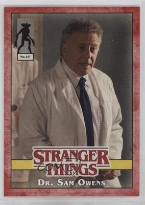 2019 Stranger Things Welcome To The Upside Down Red 33/50 Dr Sam Owens #16 1cc7