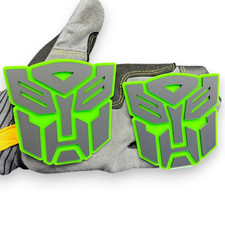 2x Autobot Transformer Car Badge Fender Emblem 3d Decal 4x4 Matte Black Green 2x Autobot Transformer Car Badge Fender Emblem 3d Decal 4x4 Matte Black Green