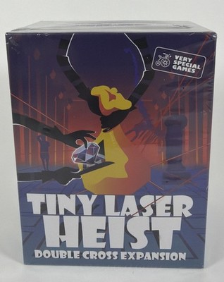 Tiny Laser Heist Double Cross Expansion - Card Game - Very Special Games - New