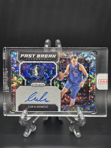 2022-23 Panini Optic Luka Doncic Fast Break On Card Auto #FB-LDM Sealed Card 🥶
