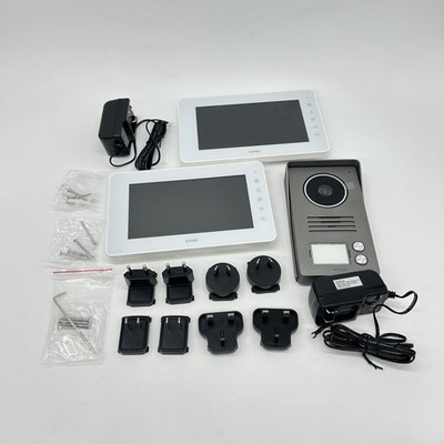 VIMAR K40911 Videosprechenalagen-Set enthält Freisprech-Videohaustelefon LCD 7in