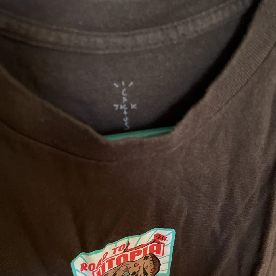 Travis Scott Cactus Jack Joker Las Vegas Road to Utopia Tee - Image 3 of 4