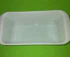 Vintage PYREX Ovenware #215-B Milk Glass Loaf Pan 1.5 Quart 5"x9"x3"