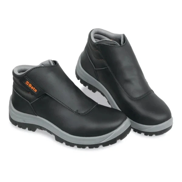 BETA WORK Scarpe antinfortunistica da saldatore Beta 7245NB pelle con protezione frontale