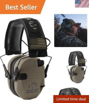 Durable Razor Electronic Muff - Enhanced Sound & Noise Protection Features