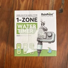 RainPoint Programmable 1-Zone Water Timer - Model Number ITV105 - NEW