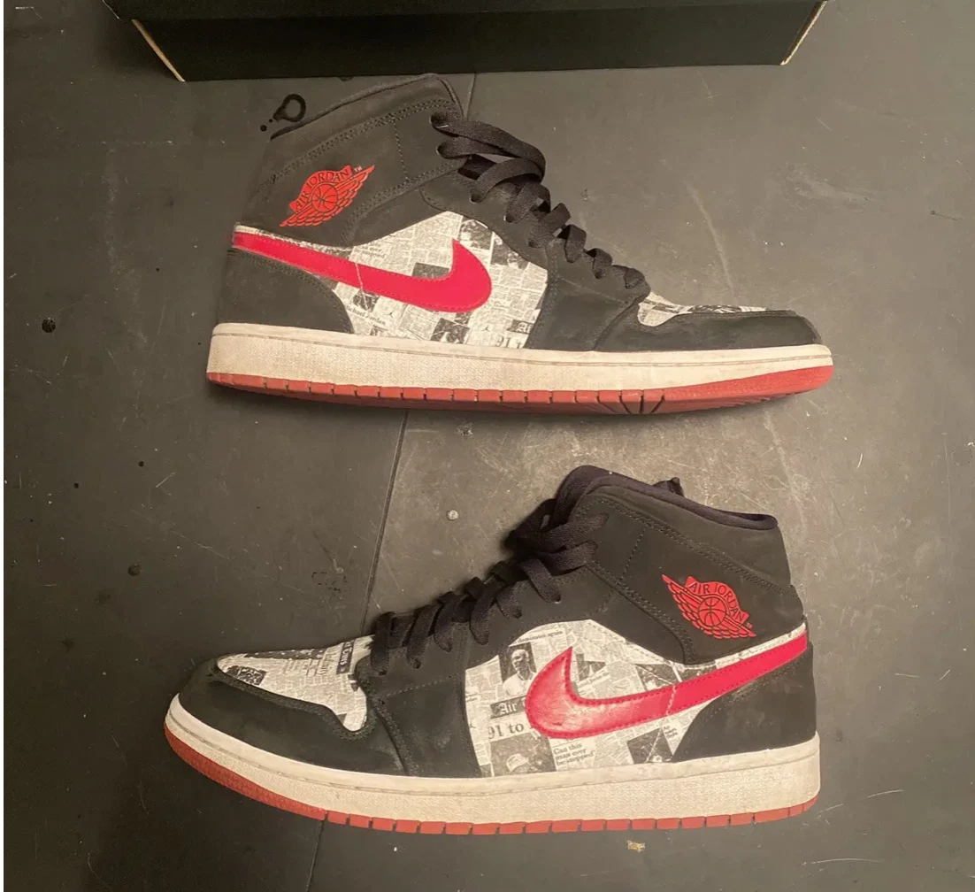 Jordan 1 SE Mid Newspaper Times | Updated Oct 2026