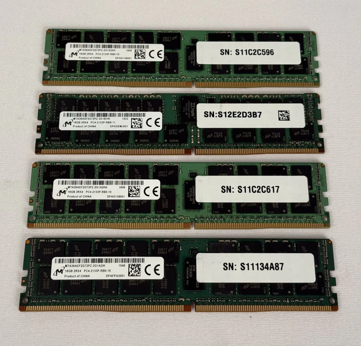 PC4-17000 (DDR4-2133) Bus Speed 64 GB Total Capacity DDR4 SDRAM