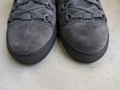 Balenciaga Arena Gray Suede Men 13 46 Leather High Top  display picture 1