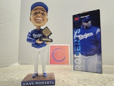 Dave Roberts Los Angeles Dodgers MLB 2017 SGA Bobblehead NIB NL Manager Of... Dave Roberts Los Angeles Dodgers MLB 2017 SGA Bobblehead NIB NL Manager Of...