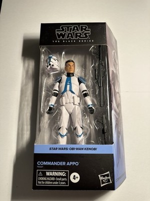 Star Wars Black Series CLONE COMMANDER APPO 6'' Figure Temeura Morrison Obi-Wan