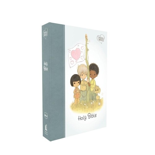 NKJV, Precious Moments Small Hands Bible, Hardcover, Teal, Co... - 9780785238645