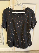 A.N.A- A New Approach Multicolored Women’s Top (Size Large)