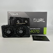 ASUS Dual OC GeForce RTX 4070 12GB RAM - Graphics Card - Excellent Condition