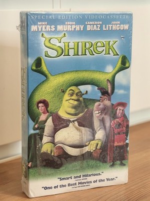 SHREK Special Edition Big Box VHS, 2001, NEW SEALED NEU OVP