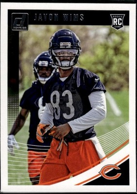 Javon Wims 2018 Donruss Chicago Bears Rookie #391