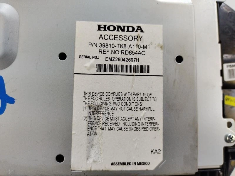 Info-GPS-TV Pantalla Pantalla Montada en el Tablero Superior Se Adapta 14-17 Odyssey 1533192 Foto 4 de 4