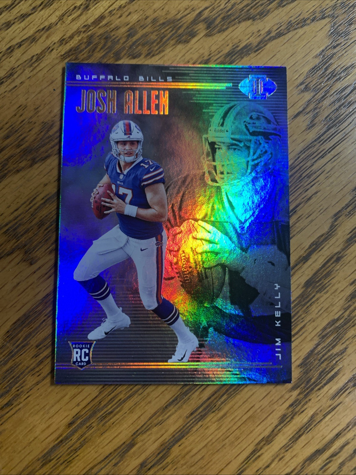 2018 Panini Illusions - Josh Allen--Jim Kelly-- Rookie #19