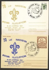 POLAND-1981 PC 70 YEAR SCOUTS (2)