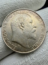 1907 Florin Edward VII British Coin In Tip Top Condition Rare In High Grades