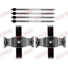 1x Zubehörsatz, Scheibenbremsbelag QUICK BRAKE 109-0205 passend für