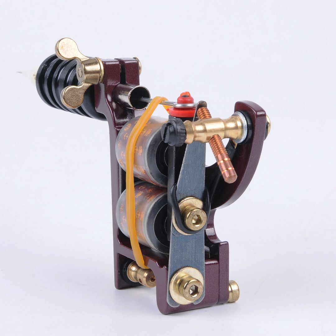 KA Complete Tattoo Tool Kit 110V-240V Pro Alloy Machine For