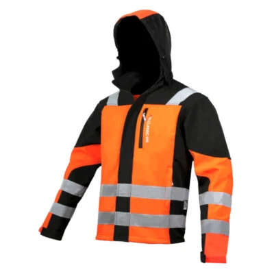 ART.MAS Softshelljacke Softshell Arbeitsjacke Berufsjacke 320 g/m² Orange Gr. M - XXXL