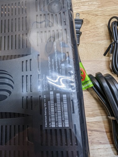 AT&T Arris BGW210-700 Broadband Gateway WiFi Modem Router with Power Supply Cord - Picture 4 of 7