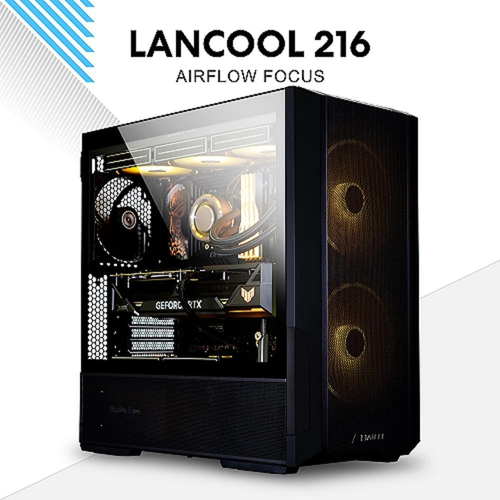LANCOOL 216 E-ATX PC Case, Airflow Focus RGB Gaming Computer Case with All-Aroun - Picture 2 of 6