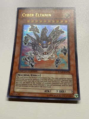 Yugioh Cyber Eltanin Limited Edition Ultra Rare JUMP-EN038 NM