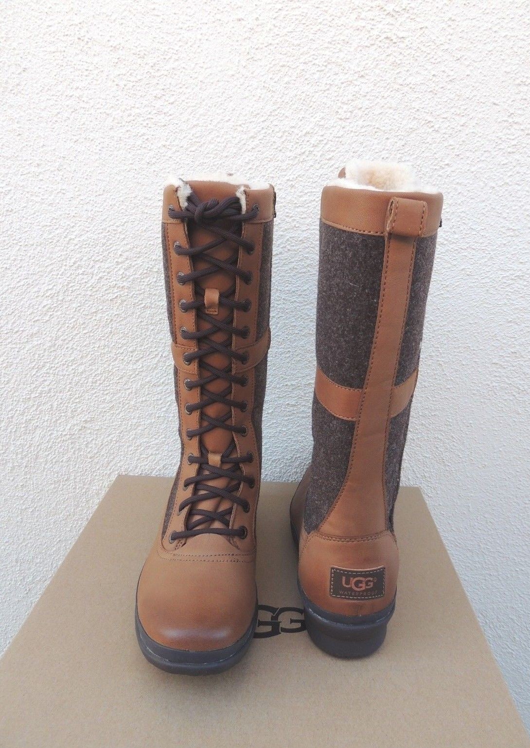 ugg elvia waterproof uggpure lined boot