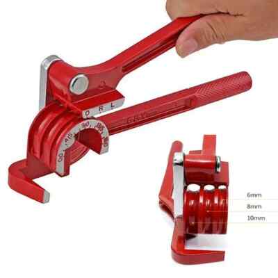 Metal Pipe Bending Machine Tube Bender+ 1/4'' 5/16'' 3/8'' 1/2'' Curved Pipe