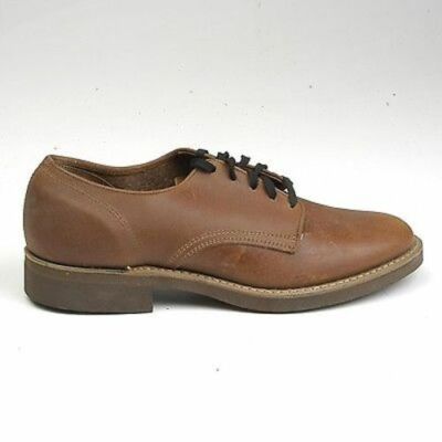 6 Mens Vintage 1960s 60s Brown Leather Suede Oxford Lace Up Shoes