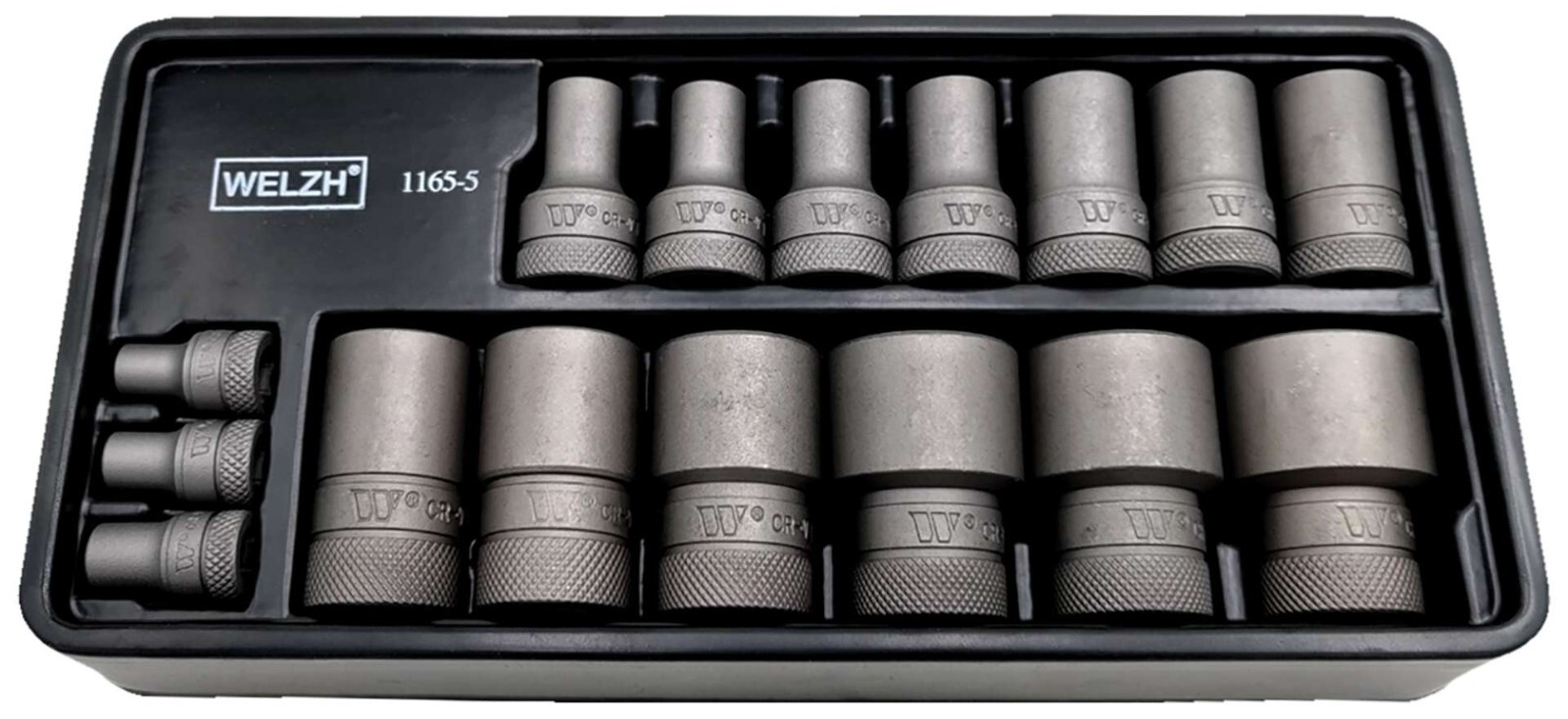 Werkzeug - Female Torx Plus Set 6EP-32EP - S2 Zinc Steel - 16 Pcs - 1165-5