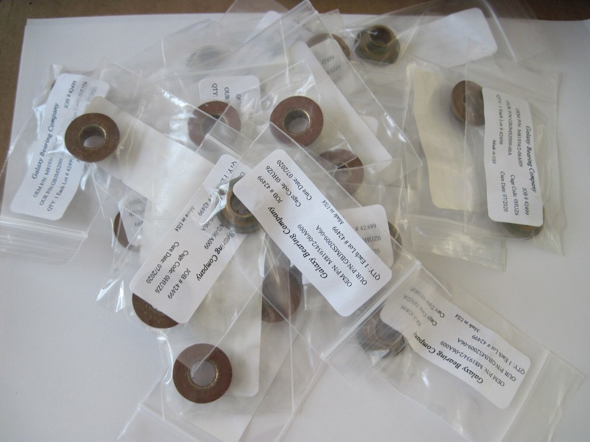 Galaxy Bearing Co. M81934/2-06A009 Flanged Journal Bearing