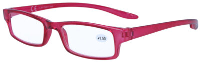 Vielseitige Fertiglesebrille / -hilfe LOOP mit praktischer Halterung in Pink NEU