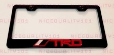 3d Trd Sports Pro Stainless Steel Finished License Plate Frame Rust Free
