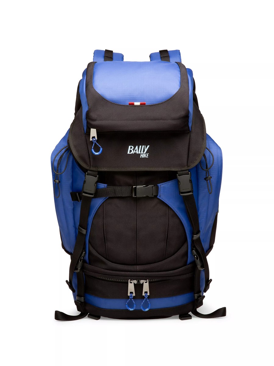 バッグ Bally hinging backpack Bally Hike 3 6239533 Blue/Black Backpack MSRP $1200 | eBay