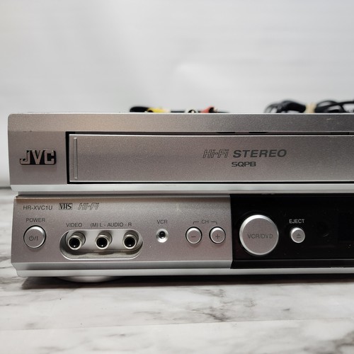 JVC HR-XVC1U Combo HiFi Stereo DVD/VHS Player Fully TESTED WORKS! EUC No Remote - Picture 2 of 7
