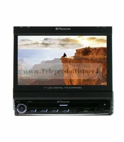 Autoradio e frontalini da auto dimensione 1 DIN con touchscreen