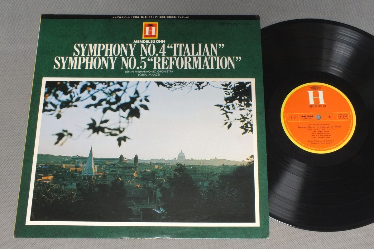 MAAZEL/MENDELSSOHN SYM. NO4 `ITALIAN` SYM. NO5 `REFORMA | eBay