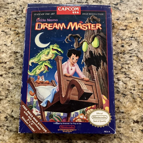 Little Nemo: The Dream Master (Nintendo Entertainment System, 1990) CIB w/Manual