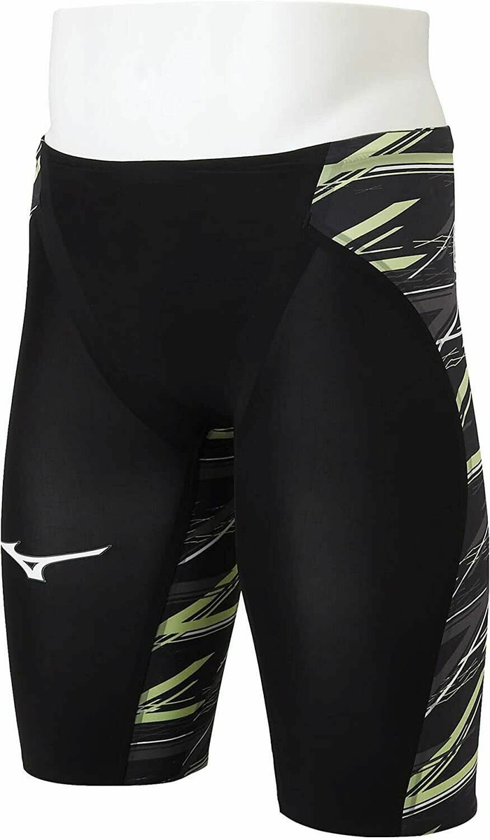 MIZUNO Swimsuit Men GX SONIC NEO SL FINA N2MB2005 Black Neo Lime All sizes F/S