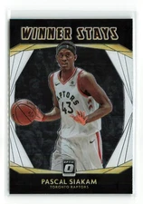 PASCAL SIAKAM #13 2020-21 PANINI DONRUSS OPTIC RAPTORS Winner Stays